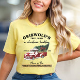 "Griswold's Tree Farm" Christmas Tradition Graphic Tee, a Festive Unisex Pick for Holiday Enthusiasts
