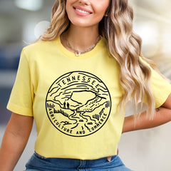 "Tennessee Agriculture and Commerce" State Seal Graphic Tee, a Heritage Pick for Enthusiasts