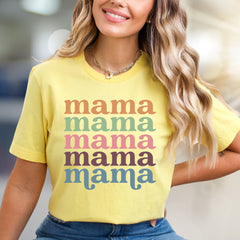 "Mama Mama Mama Mama Mama" Retro Graphic Tee, A Mother's Day Pick for Her