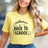 "Welcome Back To School" Teacher Tools Graphic Tee, a Scholastic Pick for Educators