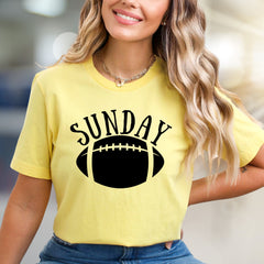 "SUNDAY" Football Graphic Tee, a Game Day Pick for Sports Fans