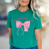 "Blessed are the healers for they bring comfort" Nurse Graphic Tee, a Compassionate Pick for Healthcare Heroes