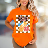 "Summer Vibes" Retro Tropic Graphic Tee, a Vacation Chic Pick for Beach Lovers