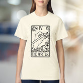 "THE WRITER." Tarot Card Graphic Tee, A Creative Soul's Statement Piece
