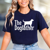 "The Dogfather" Canine Humor Graphic Tee, a Pet Lover's Statement Piece