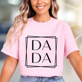 DADA Squared Modern Graphic Tee, A Minimalist Pick for Father Figures