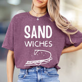 "SAND WICHES" Lunch Break Graphic Tee, a Foodie Pick for Casual Days