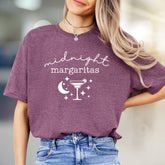 "Midnight Margaritas" Evening Drink Graphic Tee, A Nightlife Pick for Cocktail Lovers