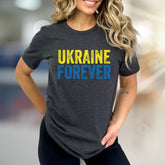 "Ukraine Forever" Patriotic Graphic Tee, a Statement Pick for Supporters