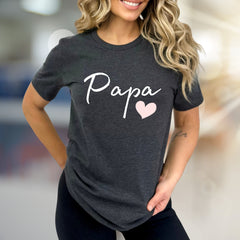 "Papa" Script Heart Graphic Tee, a Father's Day Pick for Loved Ones