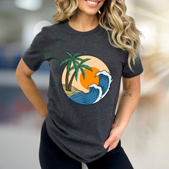 Coastal Escape Graphic Tee, a Beach Lover's Pick for Everyday Style