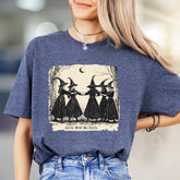 "Girls Will Be Girls" Witchy Sisterhood Graphic Tee, A Mystical Folk Art Pick for Free Spirits