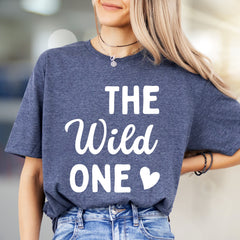 "THE Wild ONE" Bold Statement Graphic Tee, a Playful Pick for Free Spirits