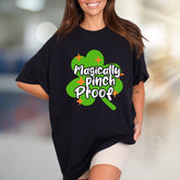 "Magically Pinch Proof" Shamrock Graphic Tee, a St. Paddy's Celebration Pick for Anyone