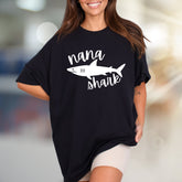 "Nana Shark" Family Fun Graphic Tee, a Heartfelt Pick for Grandmothers