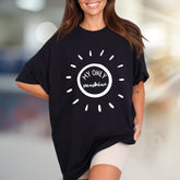 "My Only Sunshine" Radiant Sun Graphic Tee, a Cheerful Pick for Everyone