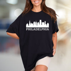Philadelphia Skyline Cityscape Graphic Tee, a Urban Style Pick for Travelers