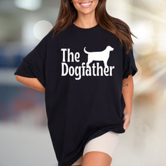 "The Dogfather" Canine Humor Graphic Tee, a Pet Lover's Statement Piece