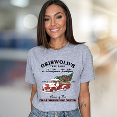 "Griswold's Tree Farm" Christmas Tradition Graphic Tee, a Festive Unisex Pick for Holiday Enthusiasts