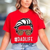 #DADLIFE Leopard Print Sunglasses Graphic Tee, a Father's Day Pick for Cool Dads