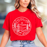"GEORGIA WISDOM JUSTICE AND MODERATION" Emblem Graphic Tee, a State Pride Pick for Locals & Travelers