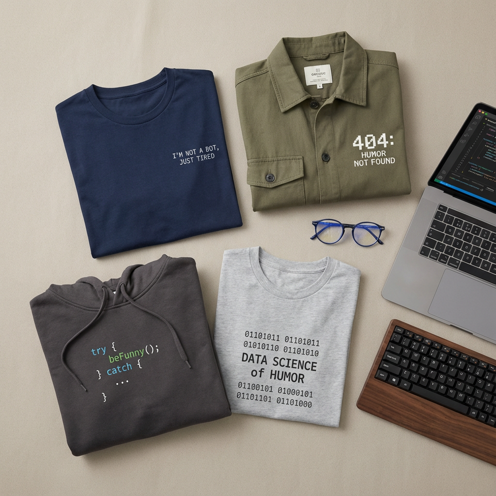 Wear the Wit: The Ultimate Guide to AI & Tech Humor Fashion