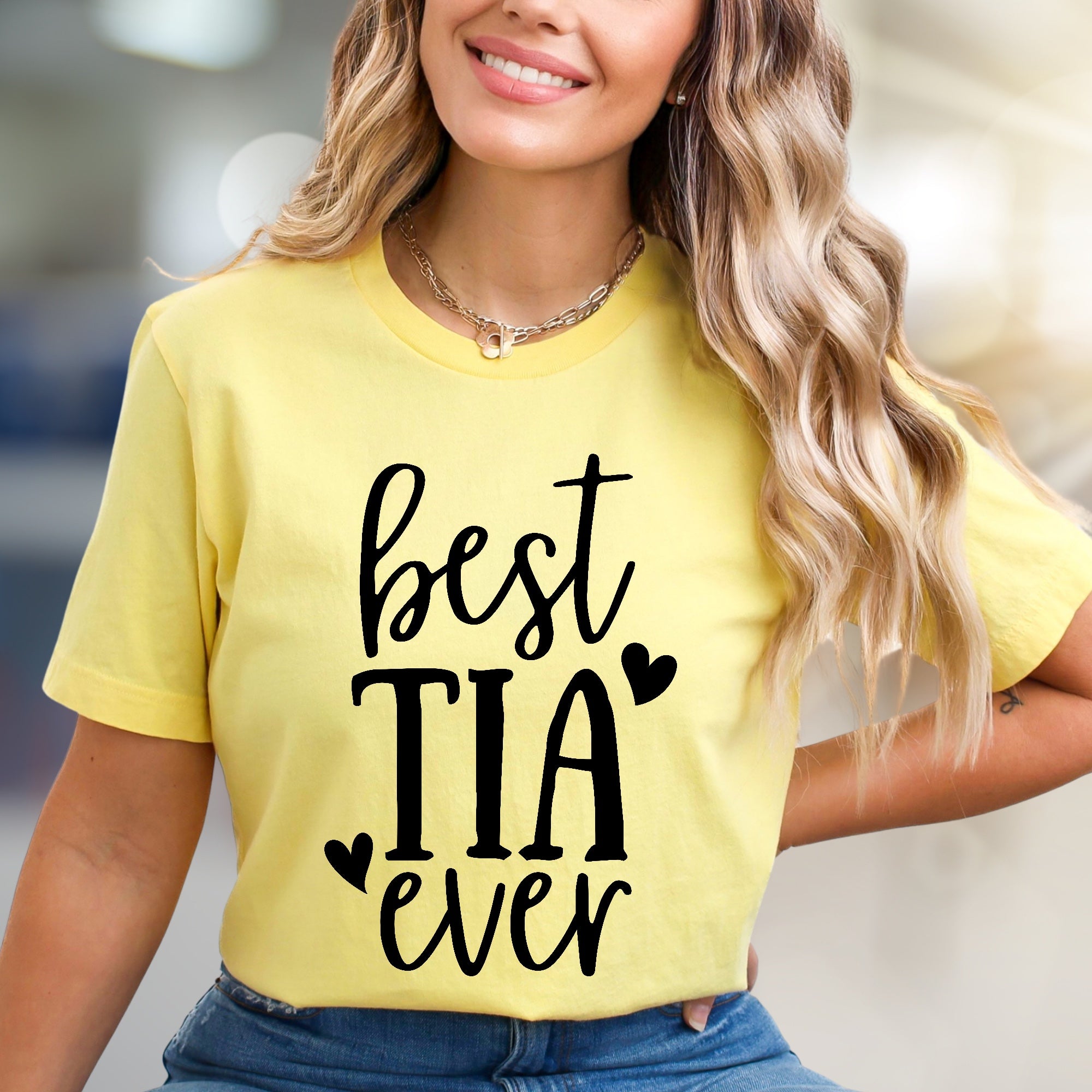 "Best TIA Ever" Graphic Tee, A Heartfelt Gift for Aunties
