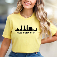 "NEW YORK CITY" Skyline Graphic Tee, an Urban Explorer Pick for City Lovers