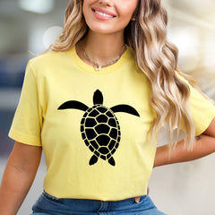 Minimalist Sea Turtle Graphic Tee, a Ocean-Inspired Pick for Nature Lovers