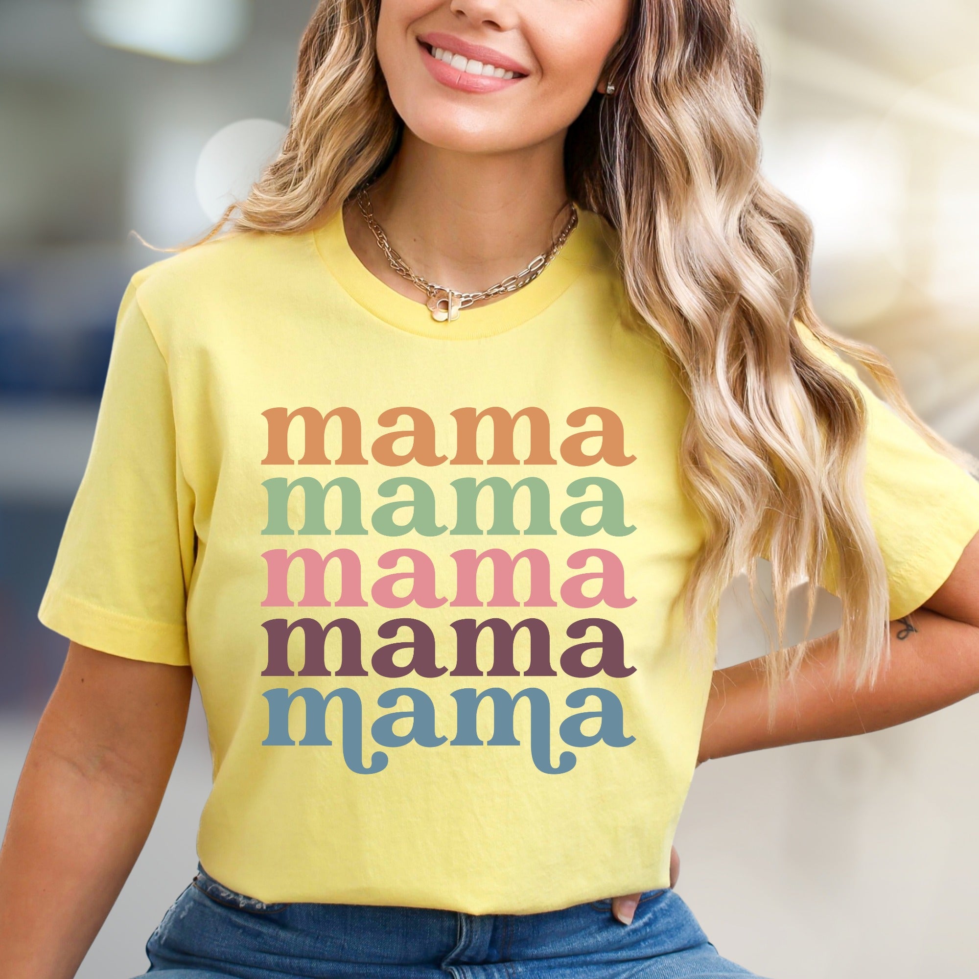 "Mama Mama Mama Mama Mama" Retro Graphic Tee, A Mother's Day Pick for Her