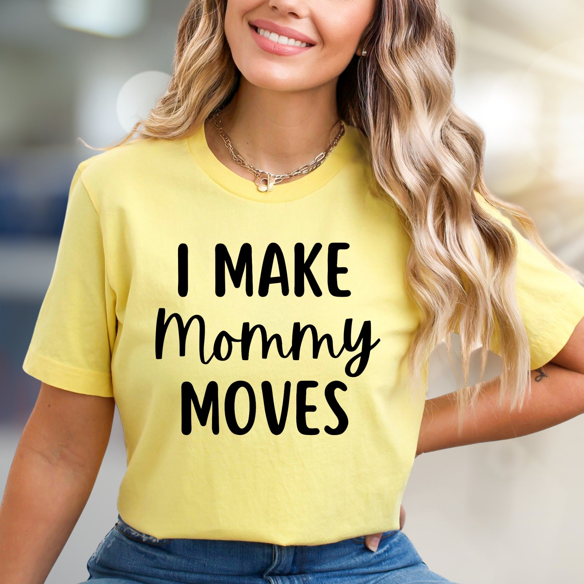 "I Make Mommy Moves" Empowering Graphic Tee, a Bold Statement for Moms
