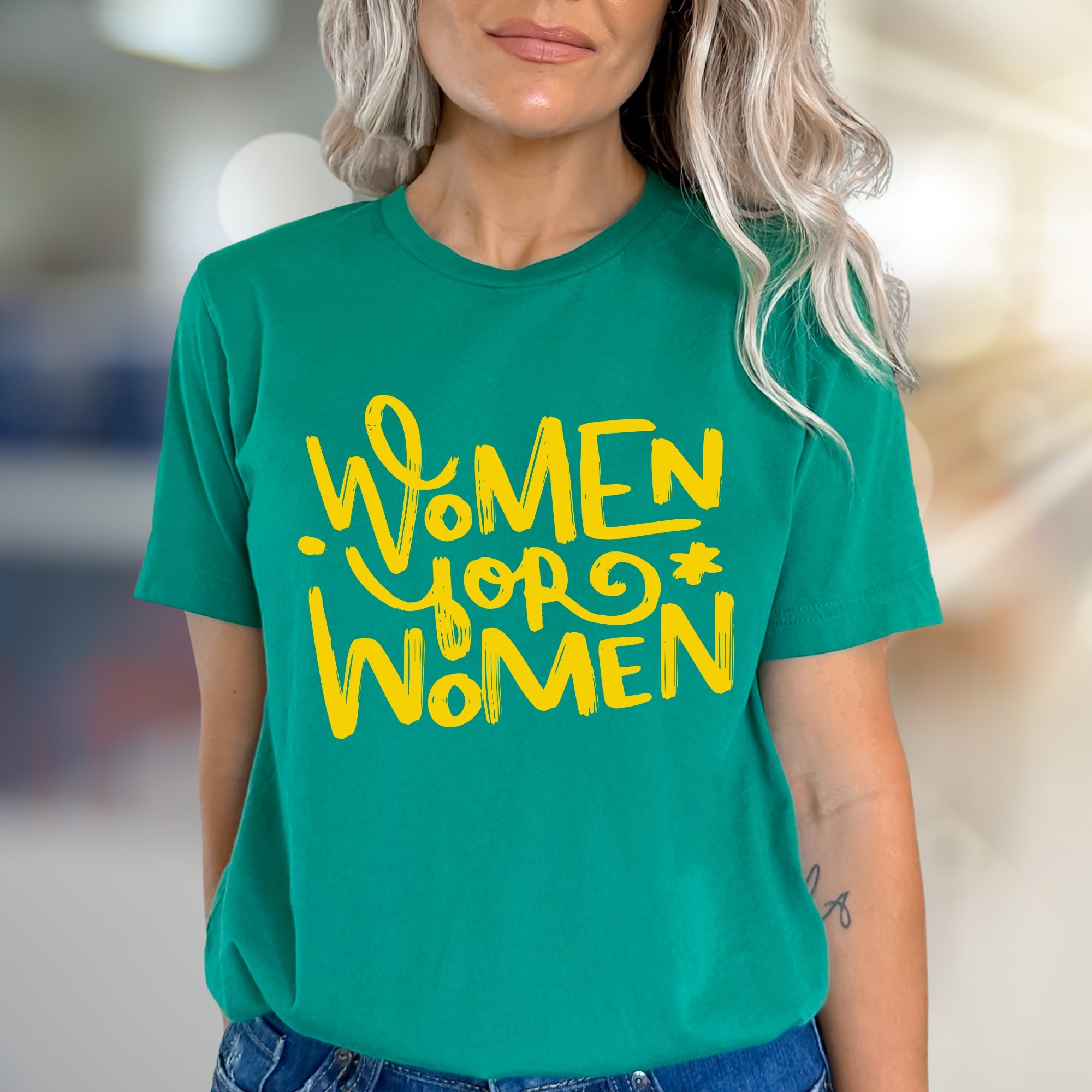 "Women For Women" Empowerment Graphic Tee, a Bold Statement for Advocates