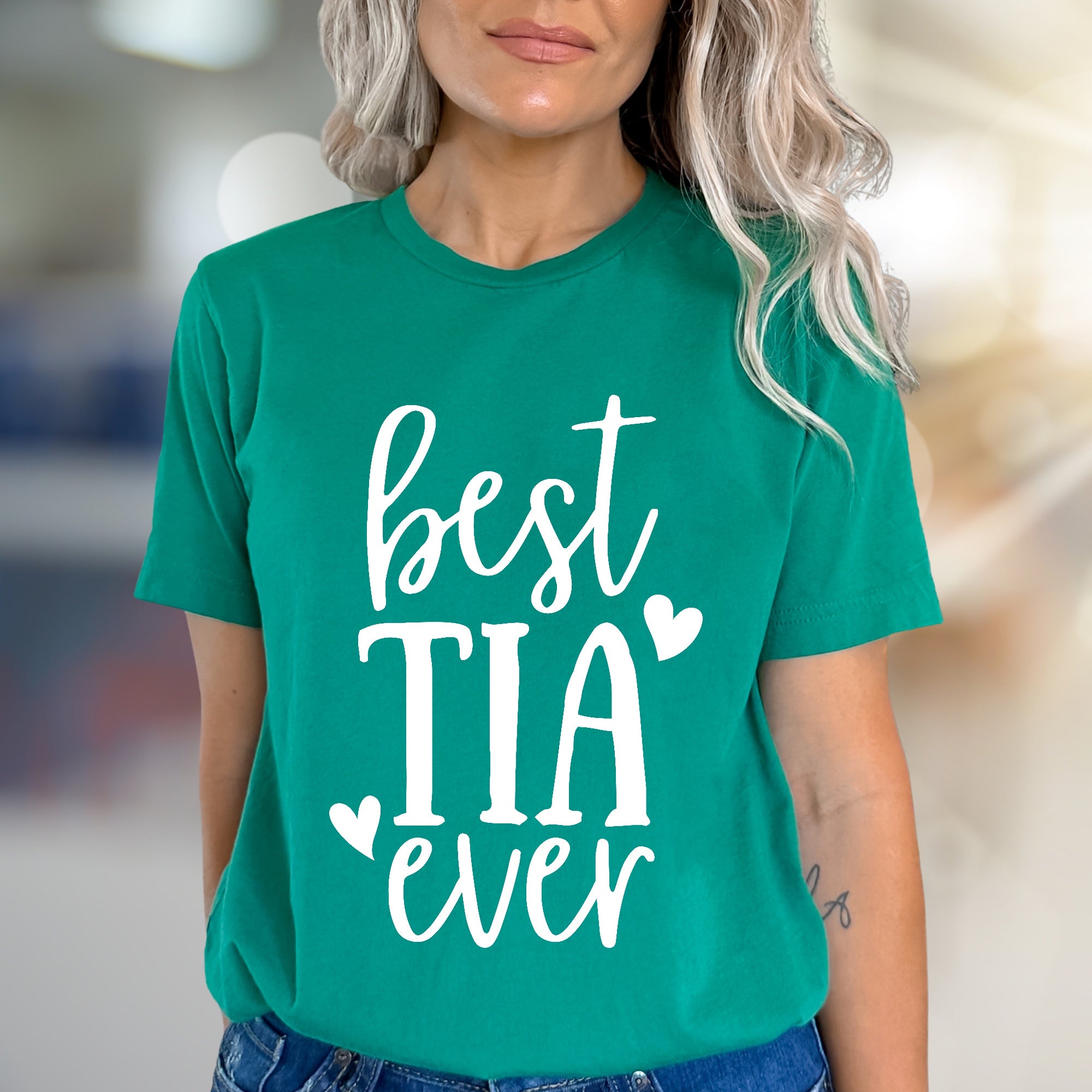 "Best TIA Ever" Graphic Tee, A Heartfelt Gift for Aunties