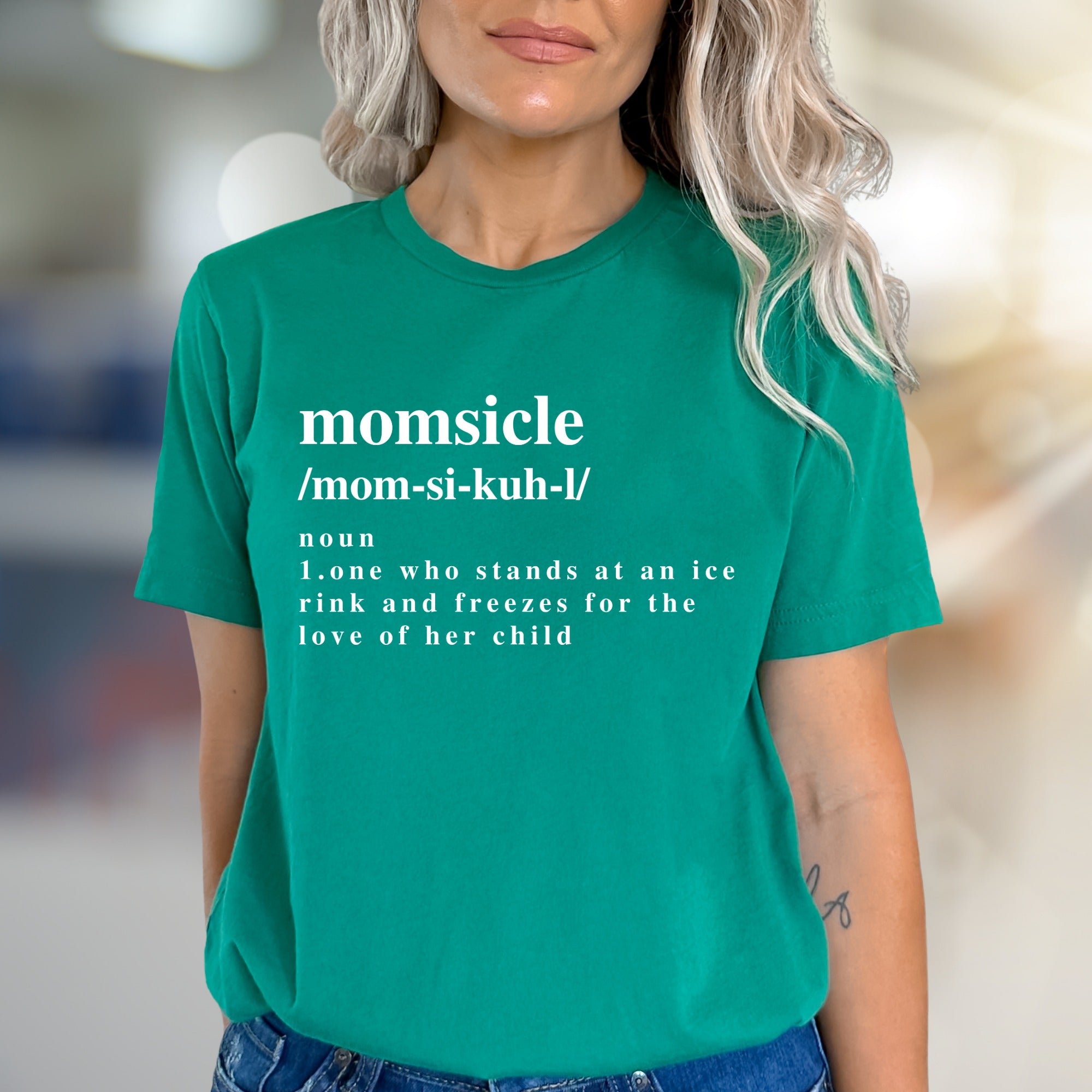 "Momsicle" Mom Life Definition Graphic Tee, a Funny Pick for Dedicated Parents