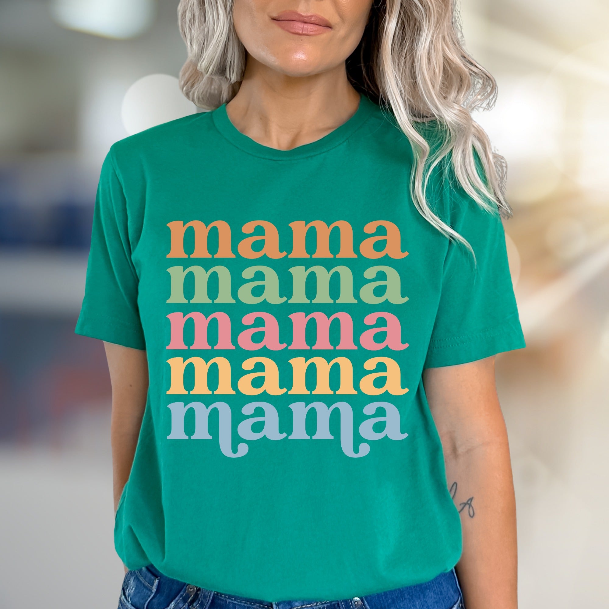"Mama Mama Mama Mama Mama" Retro Graphic Tee, A Mother's Day Pick for Her
