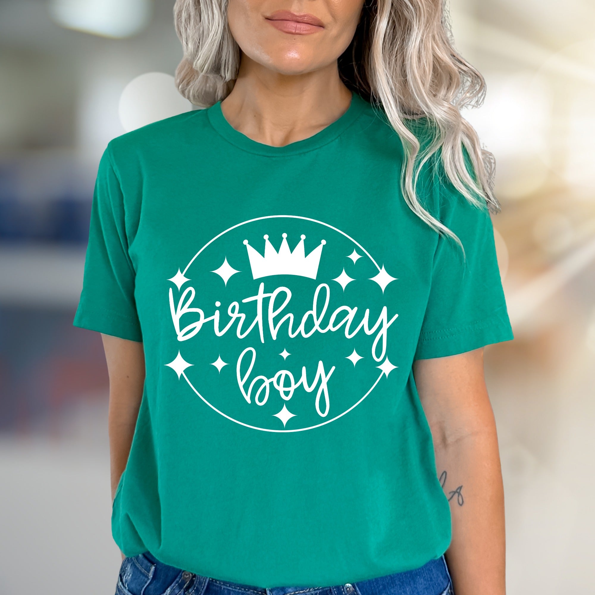 "Birthday Boy" Regal Graphic Tee, a Celebration Pick for Honorees
