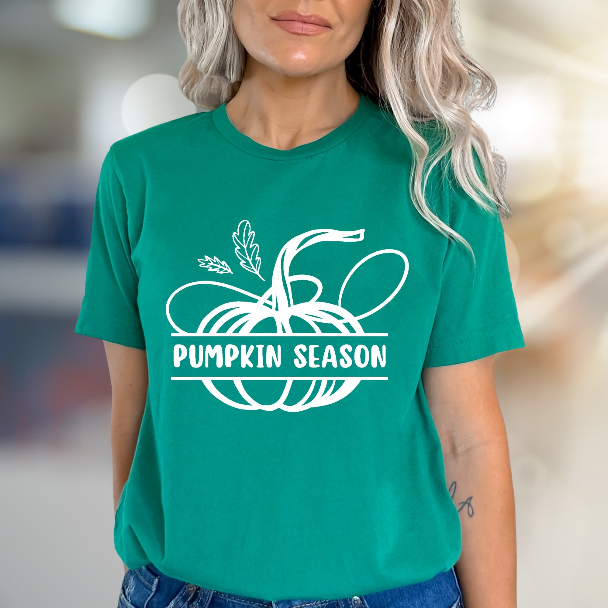 "Pumpkin Season" Autumn Graphic Tee, a Cozy Fall Pick for Everyone