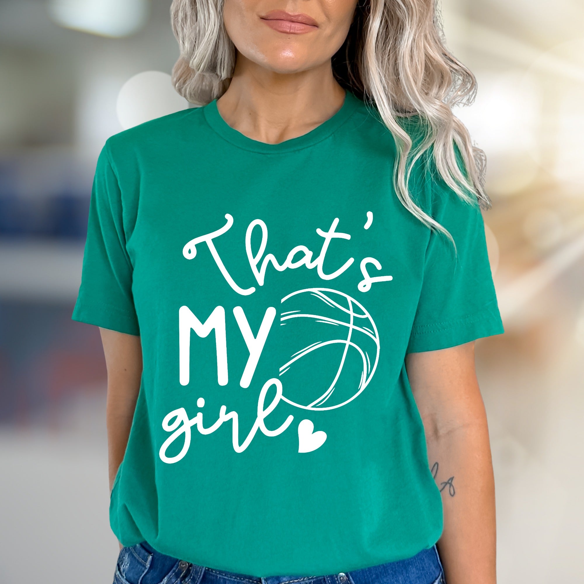 "That's My Girl" Basketball Graphic Tee, a Fan Parent Pick for Game Day