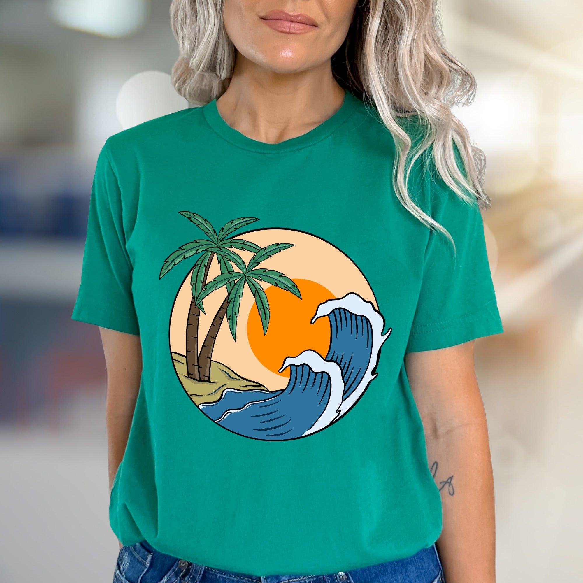 Coastal Escape Graphic Tee, a Beach Lover's Pick for Everyday Style