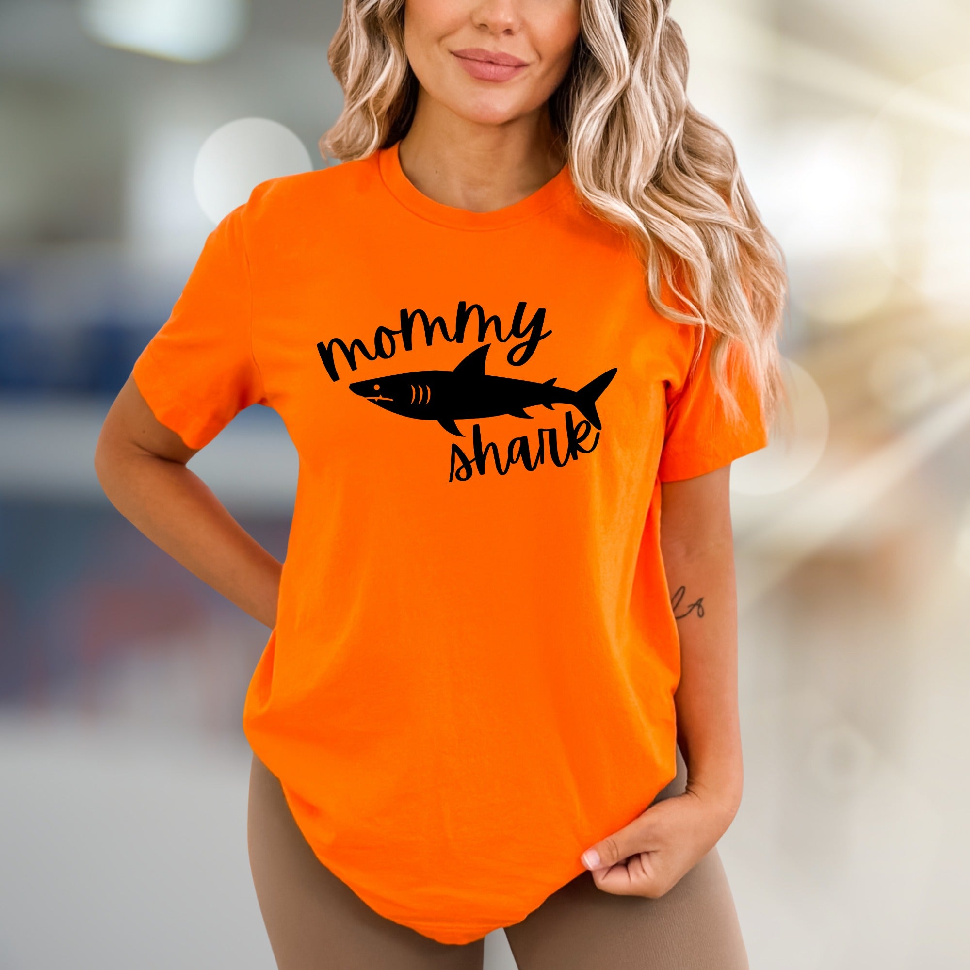 Mommy Shark Graphic Tee, A Fun Family Pick for Moms