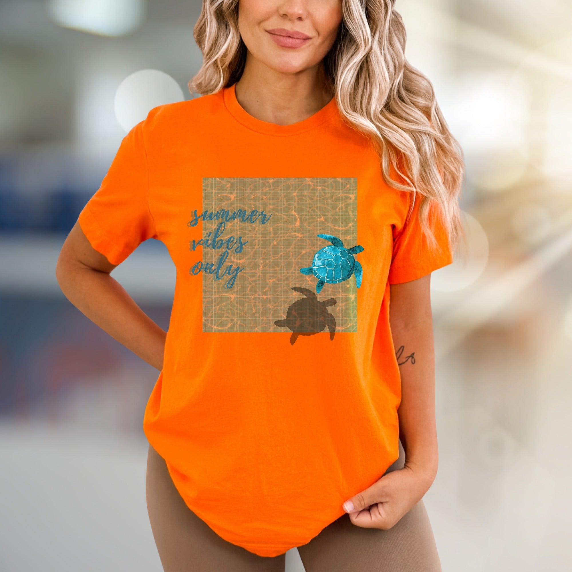 “Summer Vibes Only” Ocean Graphic Tee, a Coastal Pick for Beach Lovers