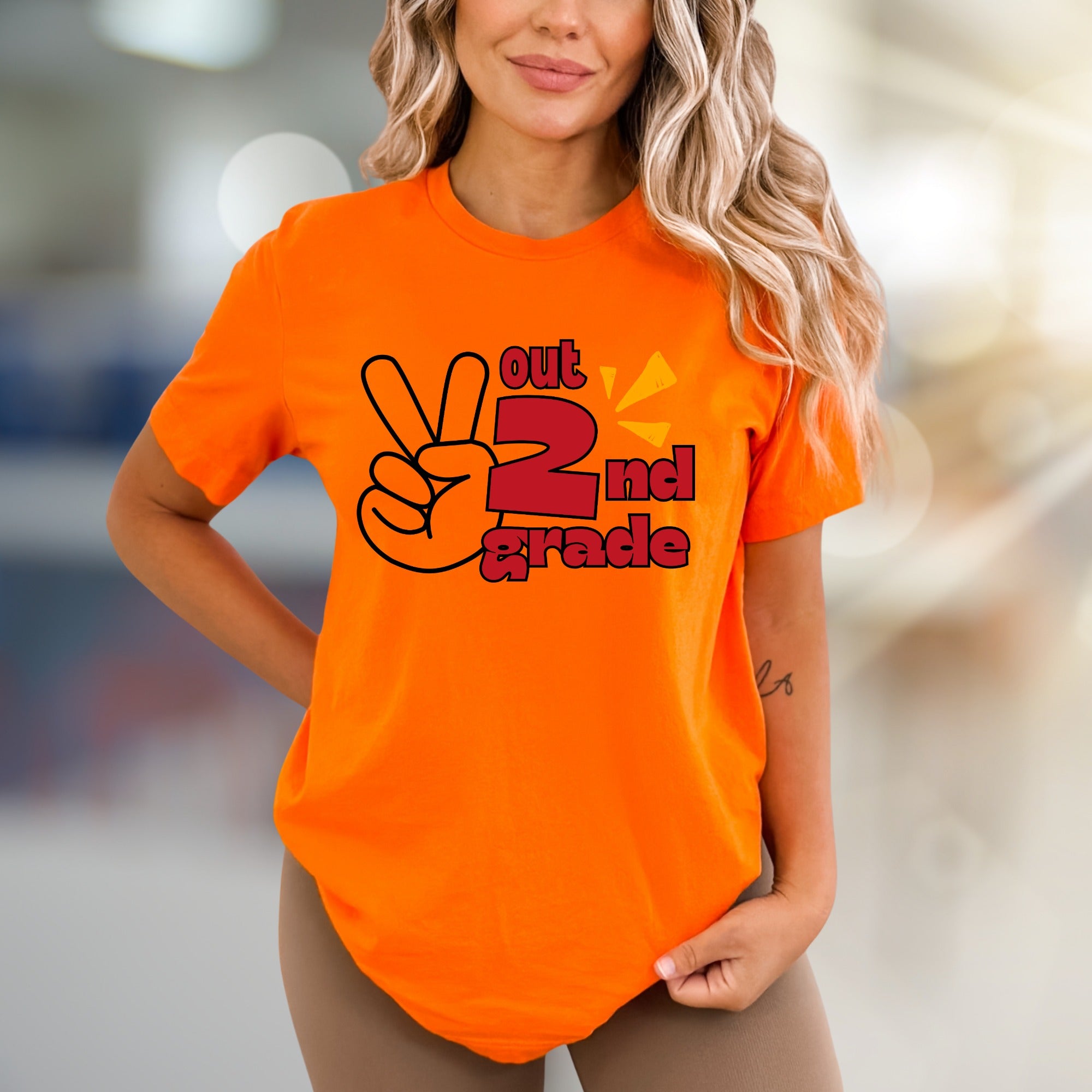 "Out 2nd Grade" School's Out Graphic Tee, a Celebration Pick for Students