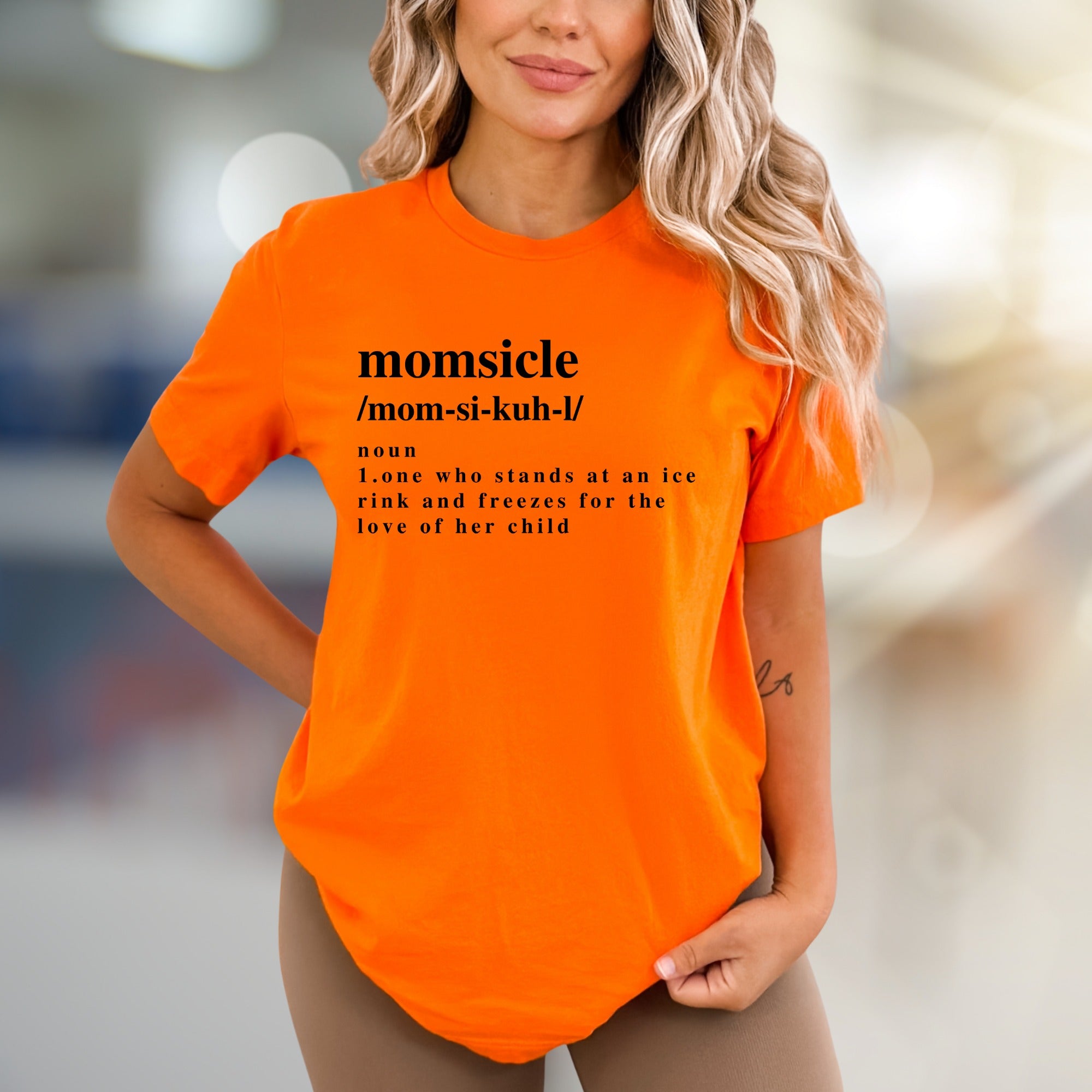 "Momsicle" Mom Life Definition Graphic Tee, a Funny Pick for Dedicated Parents