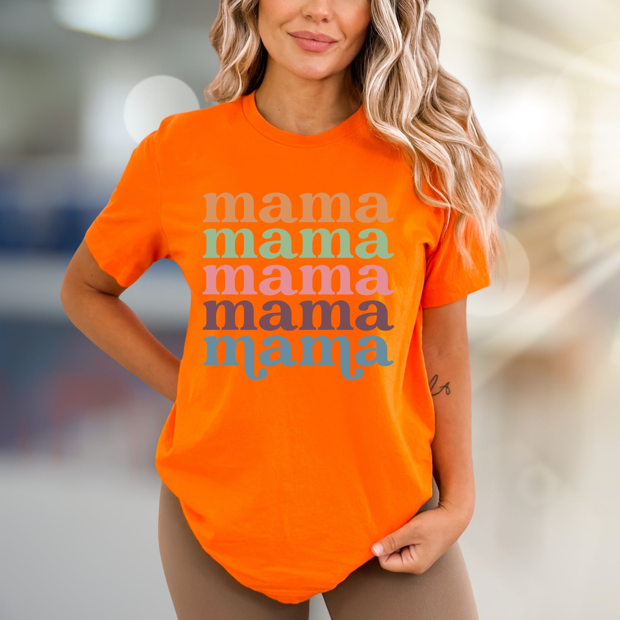 "Mama Mama Mama Mama Mama" Retro Graphic Tee, A Mother's Day Pick for Her