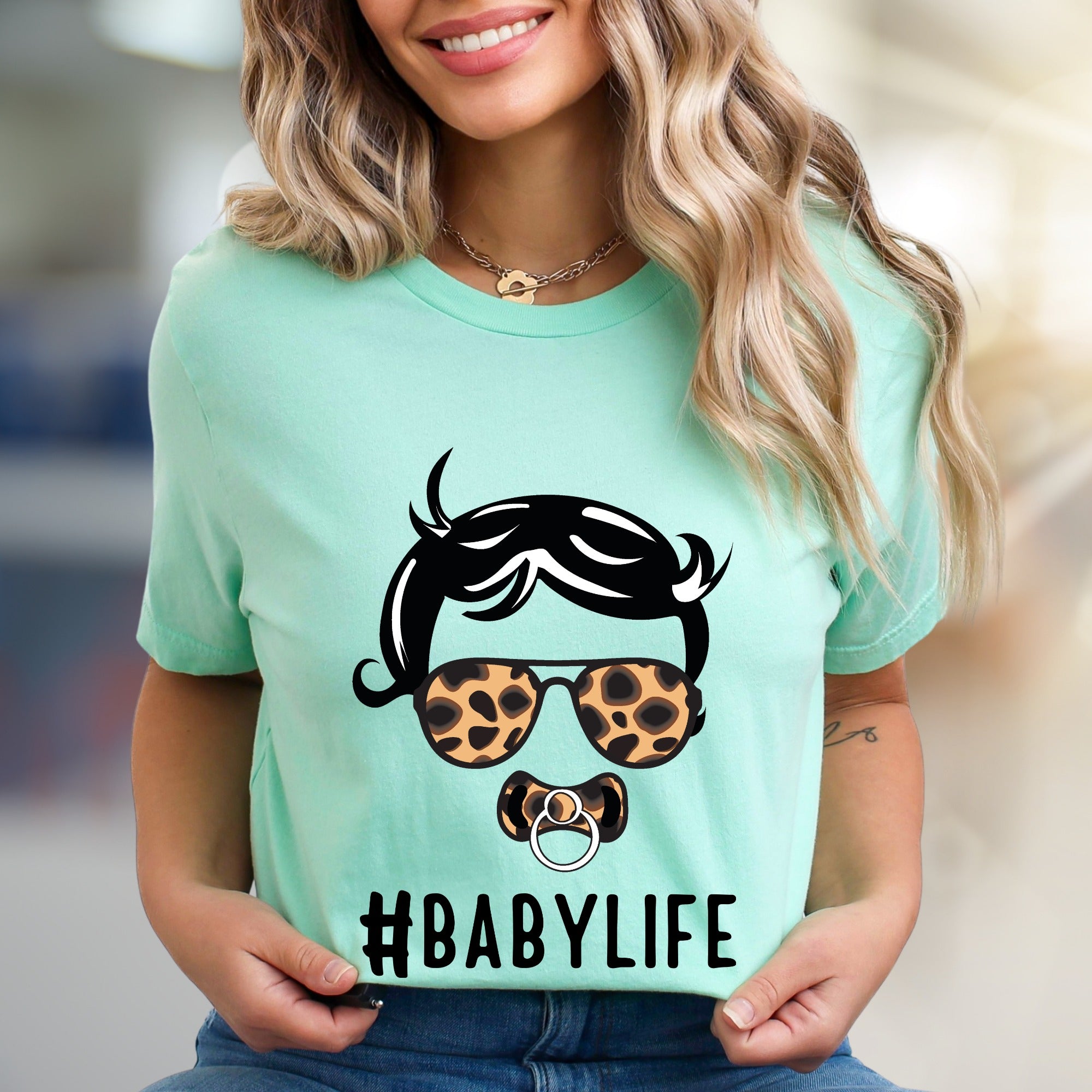 #BABYLIFE Leopard Cool Kid Graphic Tee, a Trendy Parent Pick for Modern Moms & Dads