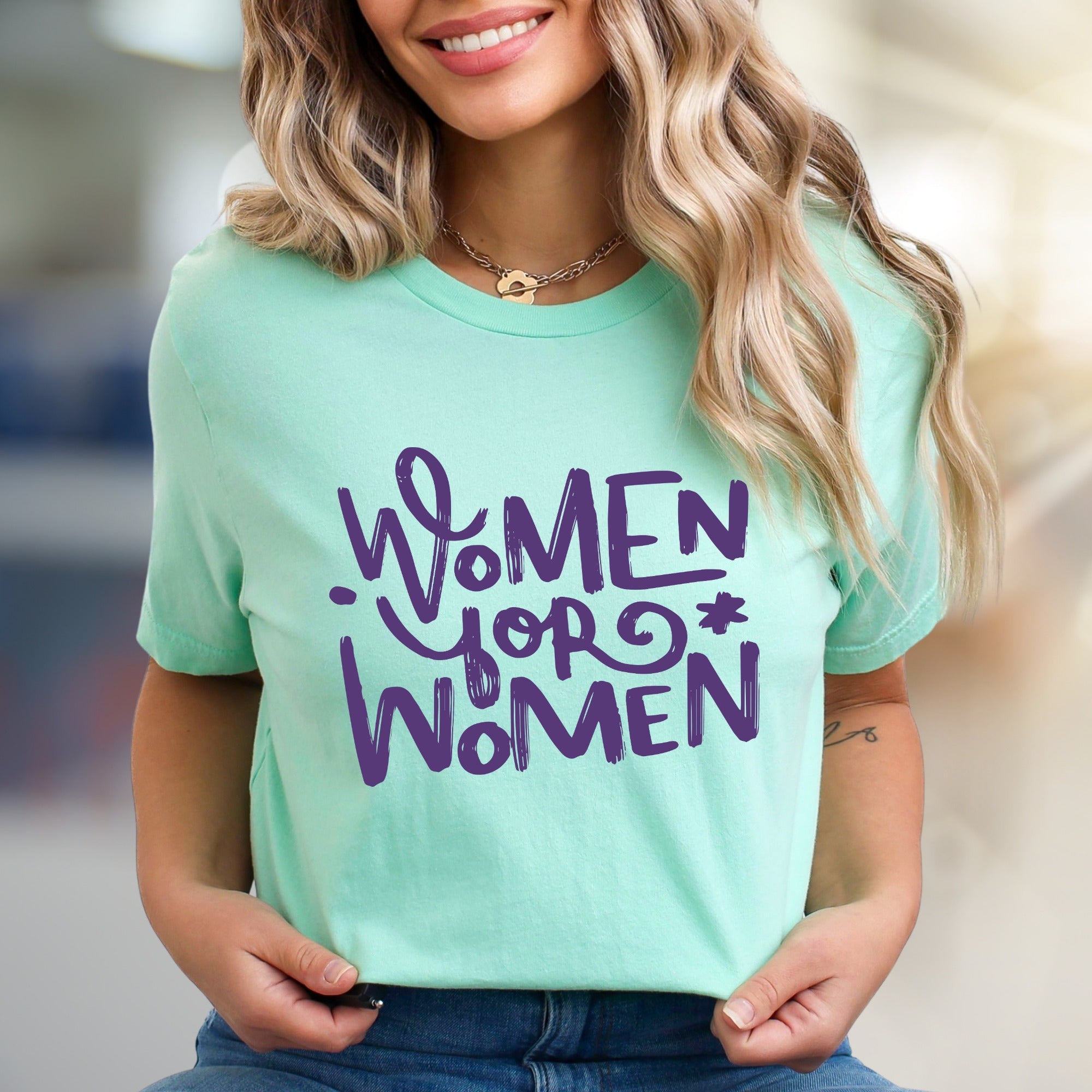 "Women For Women" Empowerment Graphic Tee, a Bold Statement for Advocates