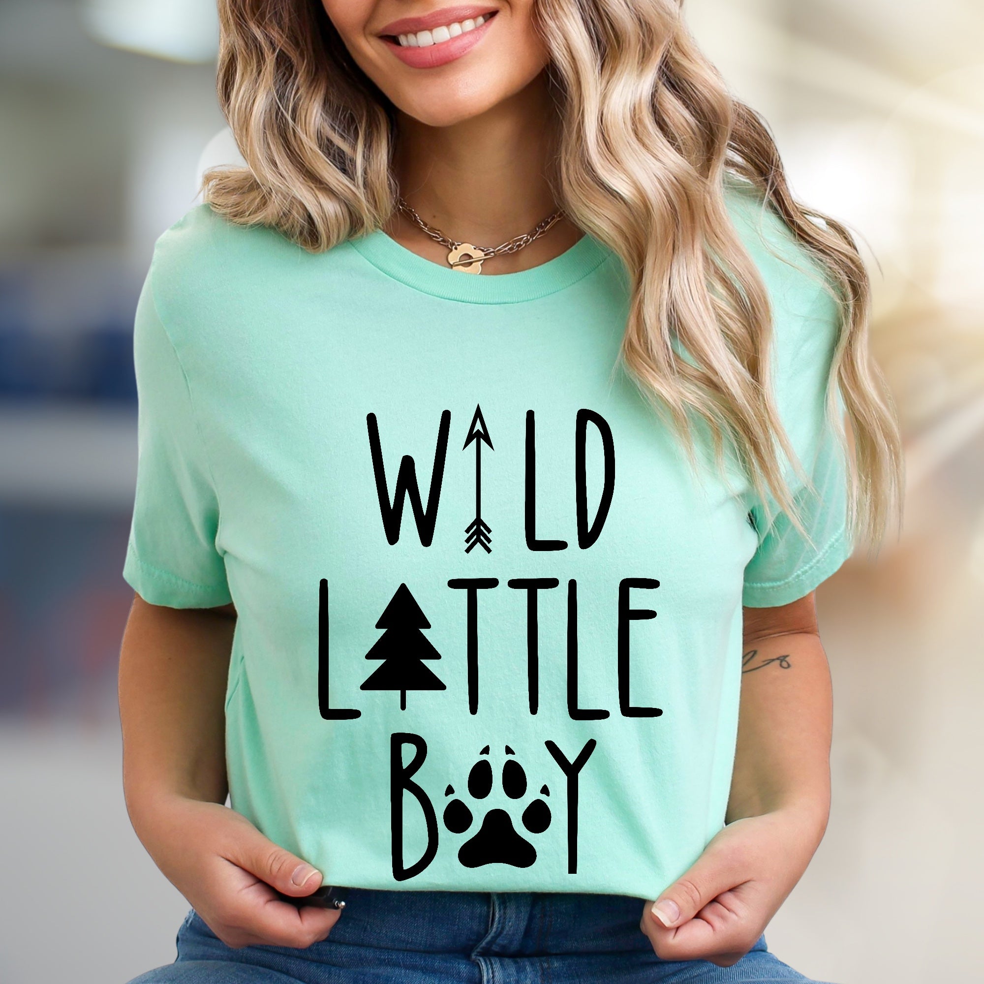 "Wild Little Boy" Wilderness Graphic Tee, a Nature-Inspired Pick for Adventurous Parents