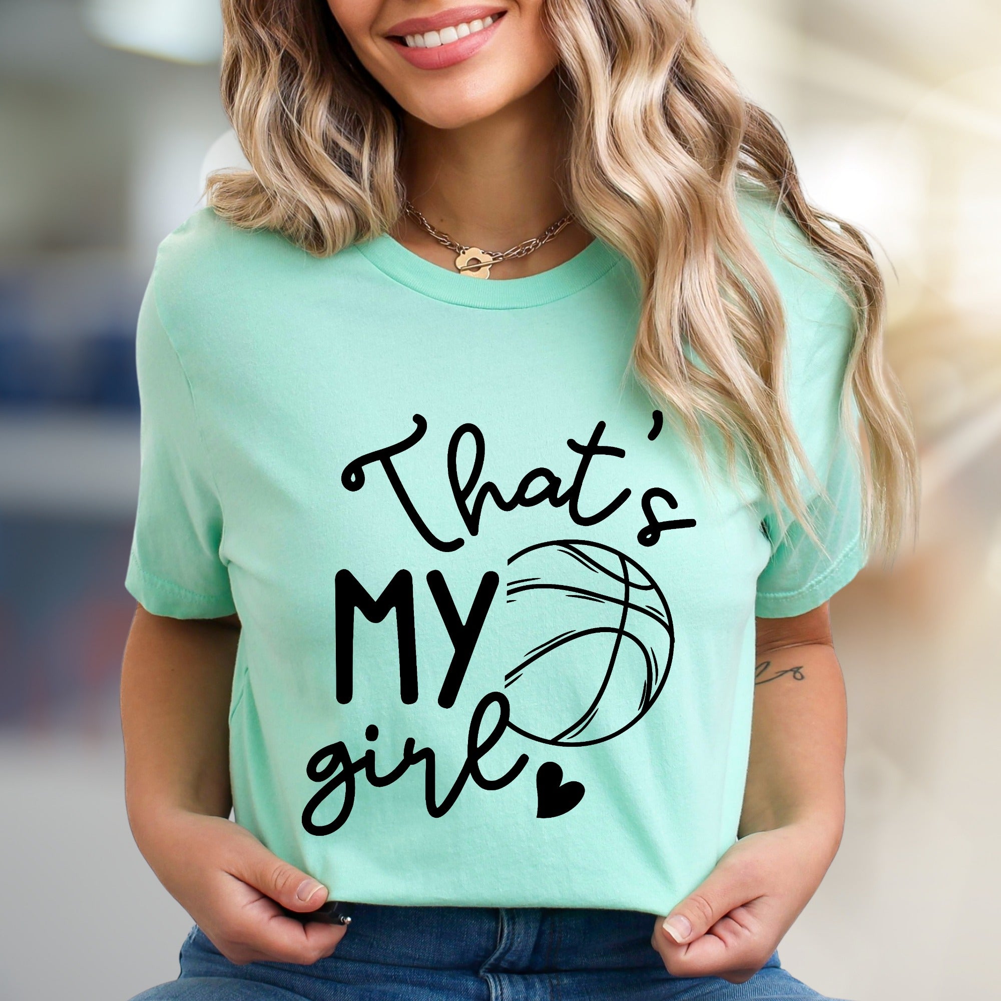 "That's My Girl" Basketball Graphic Tee, a Fan Parent Pick for Game Day
