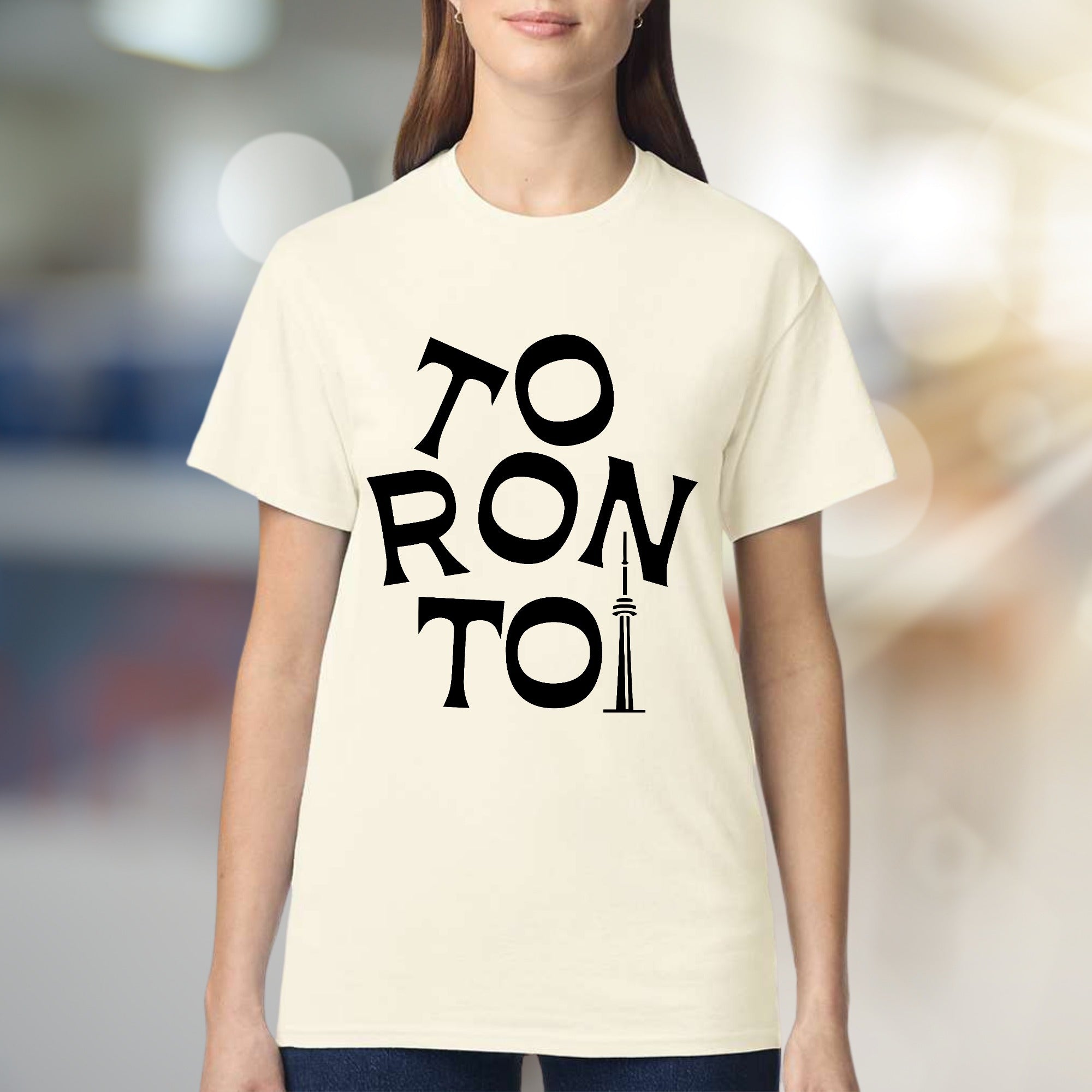 “Toronto” Cityscape Graphic Tee, a Travel Souvenir Pick for Urban Explorers
