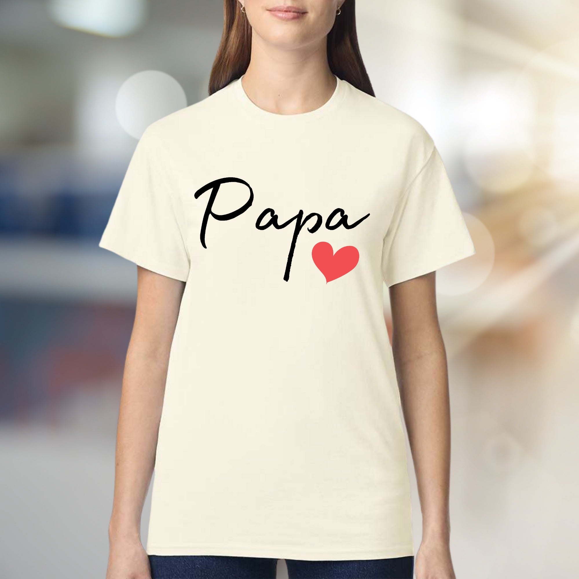 "Papa" Script Heart Graphic Tee, a Father's Day Pick for Loved Ones